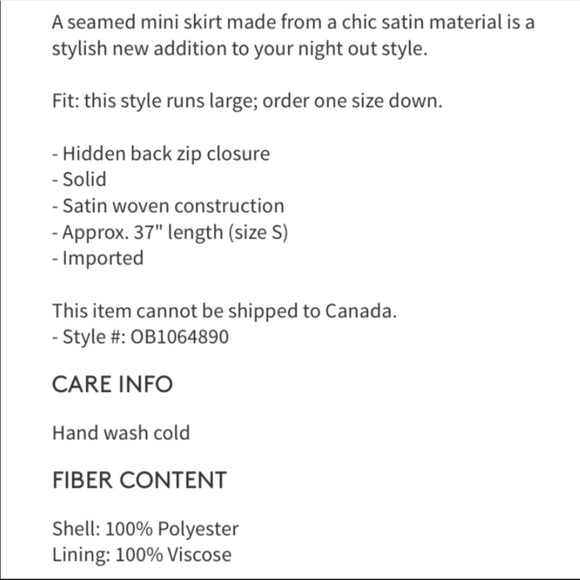 Free People In a Bubble Satin Mini Skirt - Picture 6 of 9